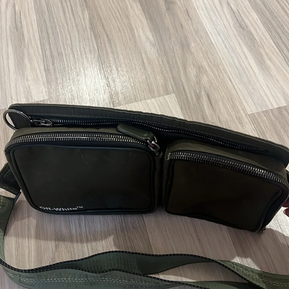 Rare Off-White multi compartment crossbody bag